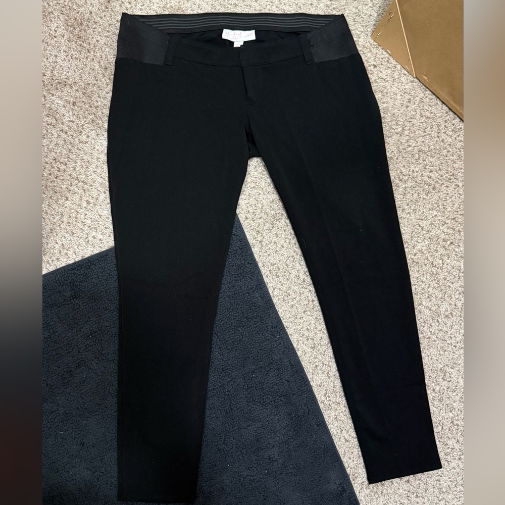 Isabel Maternity by Ingrid & Isabel Classic Black Skinny Pants
